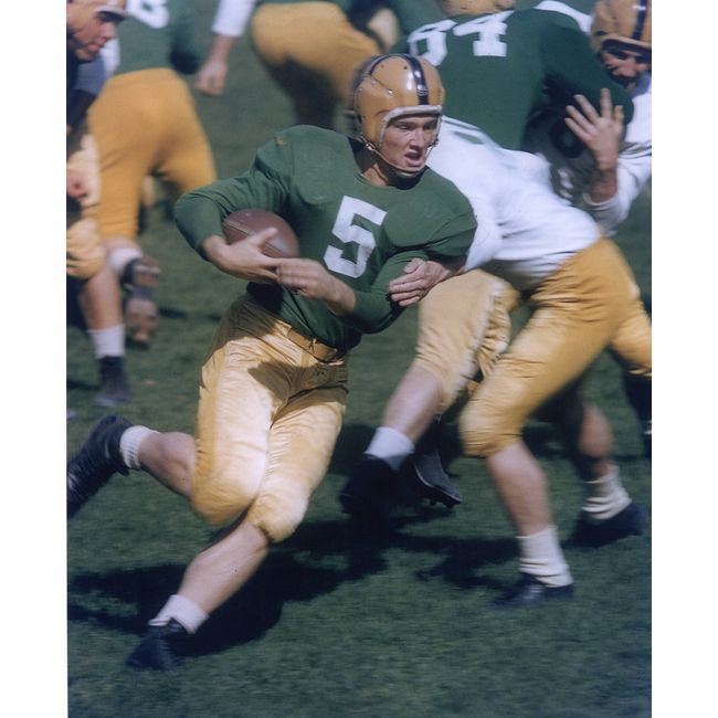 PAUL HORNUNG UNIVERSITY OF NOTRE DAME FIGHTING IRISH 8X10 SPORTS ACTION PHOTO (G)