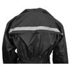 Nelson Rigg Solo Storm Rain Jacket, Waterproof, Breathable, and Packable (Black, Large)