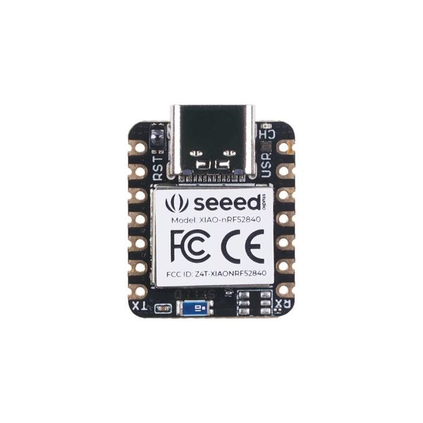 Seeed Studio XIAO BLE Nordic nRF52840 for Arduino/MicroPython/CircuitPython, Bluetooth 5.0 NFC and ZigBee with Onboard Antenna Machine Learning