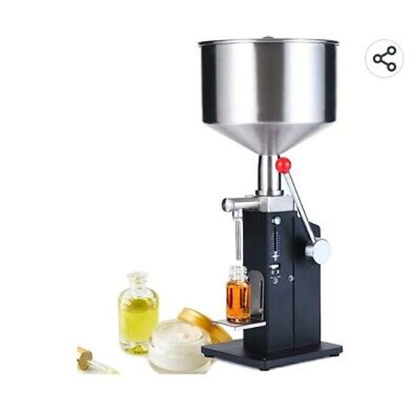 Manual Paste Liquid Filling Machine 5-50Ml Bottle Filler Adjustable Bottle Filli