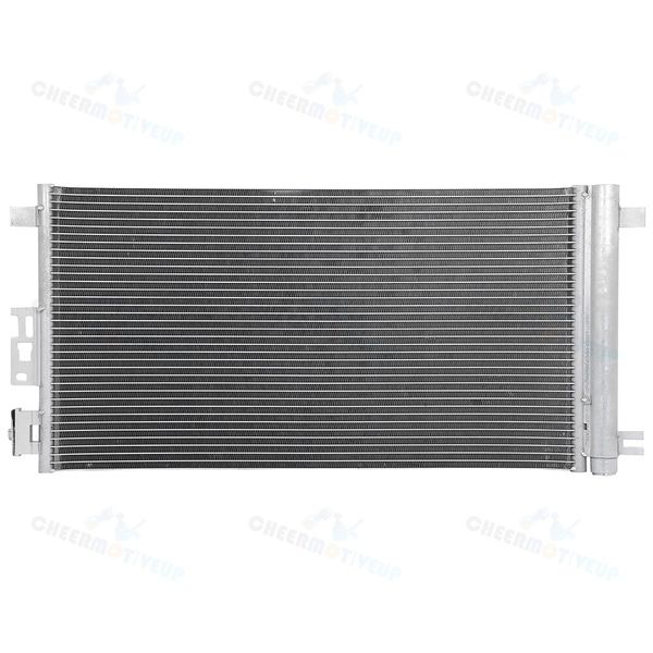 AC Condenser with Receiver Drier for 2004-2012 Chevrolet Malibu Block Fitting