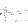 KS Tools 400g Panel Beater