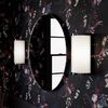 Pebble Grey Flare Wall Light