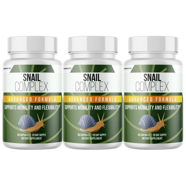 Snail Complex Joint Health Support, Advanced Formula,Mobility- 3 Bots Official