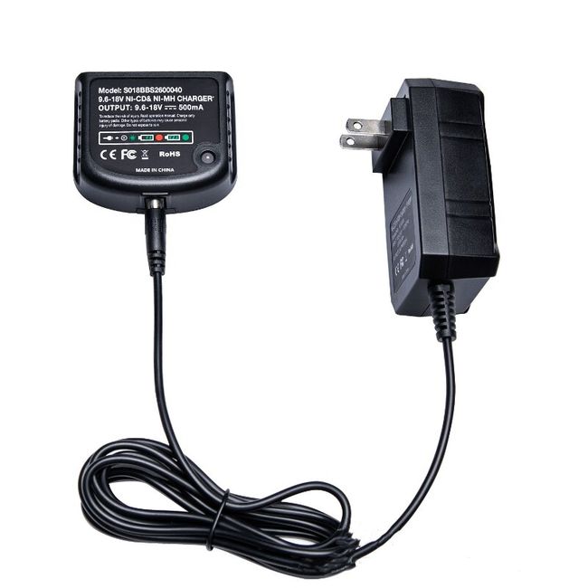 Black & Decker HPB18-OPE 12V 14.4V 18V NiCD NiMH Replacement Charger