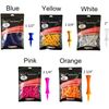 FINGER TEN Castle Golf Tees Plastic Unbreakable Value 100 Count Mixed Size, Golf Practice Tees Stable Durable (Mixed Pack)