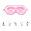 Silver Cloud Pink Contoured Sleep Mask Infused With Silver Ions