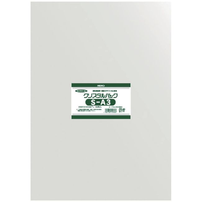 HEIKO OPP Crystal Pack, S,100 Sheets