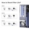 Purewell C01-ACF Alkaline Replacement Post Filter Cartridge for C01 Countertop Reverse Osmosis System