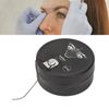 65.6 Feet Pre-Inked Eyebrow Mapping Thread, Microblading Marking String, Makeup Microblading Marking Thread, Professional for Beauty Salon (Black)