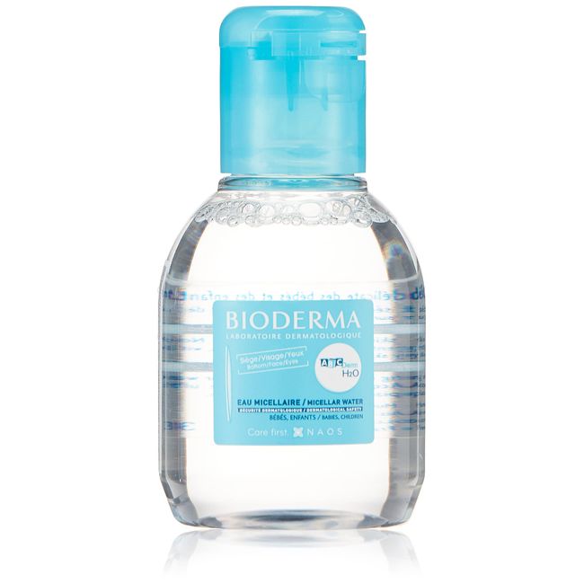 BiodermaABCDerm H2O Bebekler için Bez Bölgesi, Yüz ve Göz Çevresi için Durulama Gerektirmeyen Temizleyici Micellar Su 100 ml