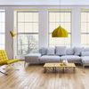 Relaxdays String Curtain, Pull-through, can be shortened, for Doors & Windows, Decorative, Washable, 90x245 cm, Beige, Polyester