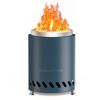 Tabel Top Fire Pit Mini, Portable Firepit Outdoor, 5.5 Inch Tabletop Firepit Blue