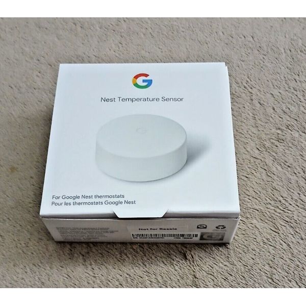 Google Nest Temperature Sensor White T5000SF New In Box