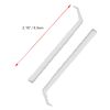 GARASANI Household, Travel Portable Disposable Plastic Curved Hook Toothpicks, Teeth Cleaning Tool, Anti-Slip Handle Design (300 Pcs)