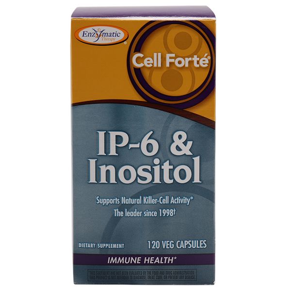 Enzymatic Therapy Cell Forte IP-6 & Inositol Veg Capsules Gluten Free Sugar Free, 240 ea, 1 EA, 240 Tablets