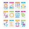 Holy Week Dough Mats, 12 Piece