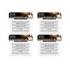 Ardell 3D Individual Lashes DIY Lash Clusters Long Black - Flared Design False Lashes, Eyelash Extensions, 4 Packs