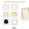 Royal Designs "Hexagon Basic Lamp Shade, White, 9"" x 18"" x 13""" (BS-733-18WH)