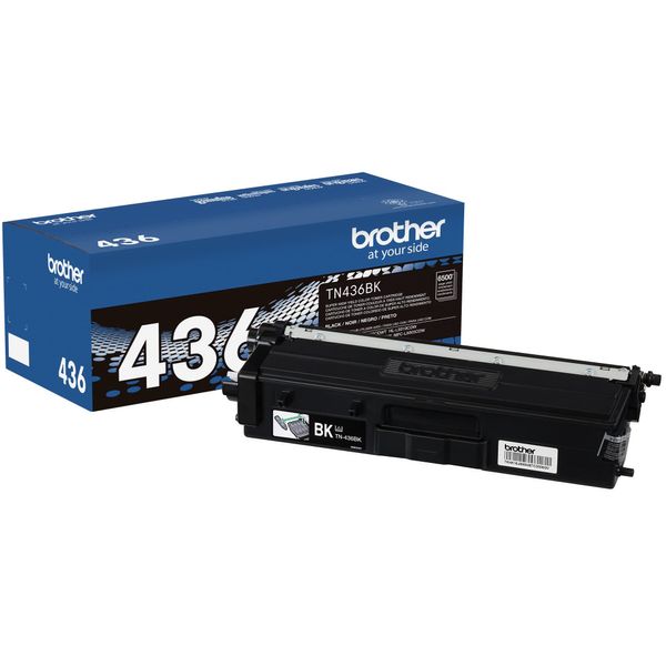 Brother TN436BK Super High Yield Toner-Retail Packaging, Black