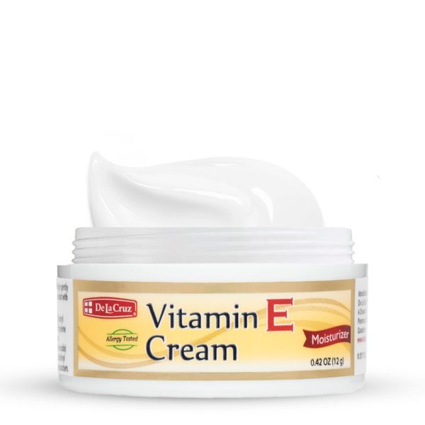 De La Cruz, Vitamin E Cream, 0.42 oz (12 g)