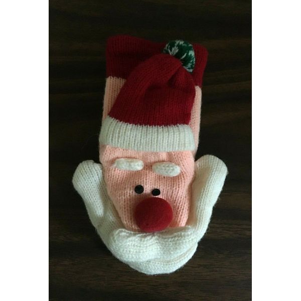 SANTA CLAUS HAND PUPPET BY RUSS  UNIQUE