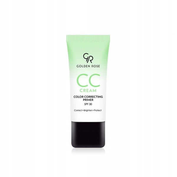 Golden Rose Cc Cream Color Correcting Primer Green Yeşil Renk Dengeleyici Baz