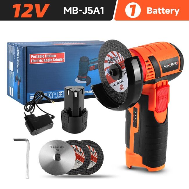 12V Electric Angle Grinder Cordless Small Angle Grinder