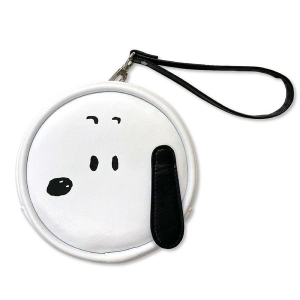 Eye-up Snoopy 2-Way Pouch, White