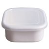 Cozy Cook, Enameled Square Storage Container, S (4.7 inches (12 cm)