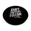 Vacuum Cleaner: Dirt Happens I Clean PopSockets Adhesive PopGrip