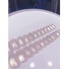 Pink Gradient Nail Tips 24pcs Nail Tips for Wedding, Party, Holiday, Dating, Prom, Daily Life