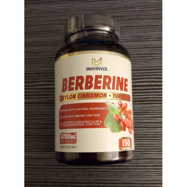 Berberine Supplement 4700mg 150 Count