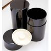 Tea caddy Synthetic Lacquerware Diameter 2.8 x 4.3 inches (7.2 x 11 cm)