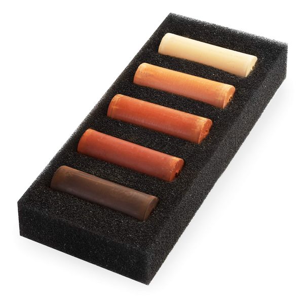 Royal Talens Rembrandt Soft Pastels - Half Size - Burnt Sienna - 5 Assorted Colours