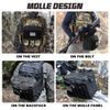 Molle Large Tactical Pouch Tactical Utility General Purpose Tool Pouch Organizer
