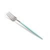 Cutipol GOA Turquoise Silver Dessert Fork G007T