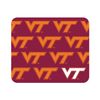 Mouse Pad, Fabric, Virginia Tech University Standard/Floral White