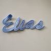 Personalised Name Patch, Single Name Patch, Name Applique, Embroidered Name