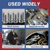 Thread Lock, 50ml x2 Locktight Threadlock Medium and High Strength Lock, Threadlocker Seal Nuts, Bolts, Stable and Anti-Rust