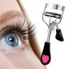 Pinkiou Eyelash Curler with Comb Fit All Eye Shape Curved Eyelash Curlers for Women Make Up Natural and Long Lasting Eye Lash Curler False Lashes Accessory - Black