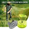 Weed Wacker String Compatible for Ryobi One Plus+ AC80RL3, 11ft 0.080" String Trimmer Refill, Replacement Spool Line with Ryobi 18V, 24V, 40V Trimmers (6 Spools & 1 Cap)
