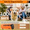 Dog Anti-Bark Deterrent Device with LED Light Ultrasonic Stop Barking Repeller