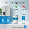 Waterdrop MWF® Refrigerator Water Filter, Replacement for GE® Smart Water,4 Pack