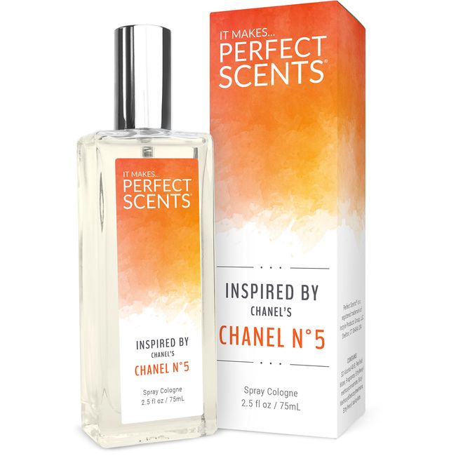  Perfect Scents Fragrances, Inspired by Chanel's Chanel No. 5, Eau de Toilette, Fragrance for Women, Vegan, Paraben Free, Never  Tested on Animals