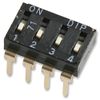 Switch, DIL, 4WAY, SIP/DIP Switches, Qty.1 | MCEIR-04
