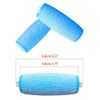 Hsthe Sea 10 Pack Extra Coarse Mineral Replacement Rollers Smooth Pedi Replacement Roller Head Refills for Smooth Callus Remover Refill Rollers, Black