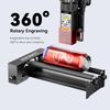 Longer Laser Rotary Roller Y-axis Laser Engraver Attachment 360° Rotation US