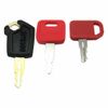 10 Heavy Construction Equipment Ignition Key Set For JD Case Komatsu Caterpillar