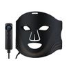 LED Face Glow Therapy Mask – Rejuvenating Skincare (Black)